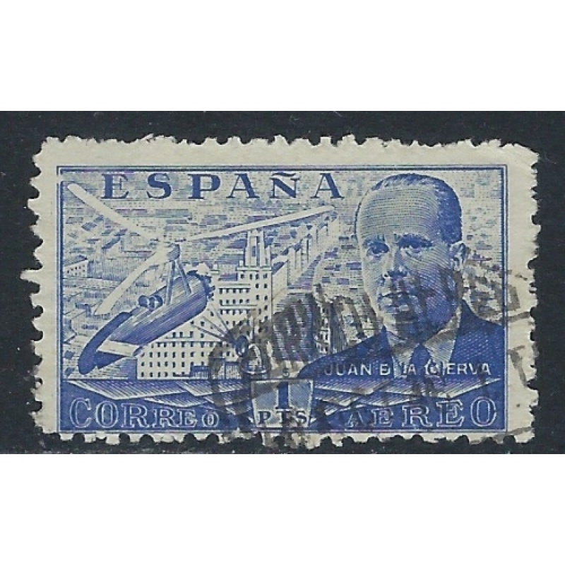 Spain C105 Used 1939 issue; rough perfs (ak5863)