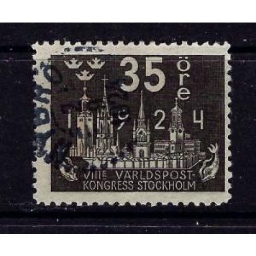 Sweden 203 Used 1924 issue (ap9150)