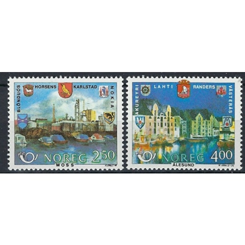 Norway 894-95 MNH 1986 set (an7651)