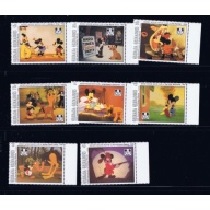 Grenada-Grenadines 1587-96 NH 1993 Mickey Mouse Anniv