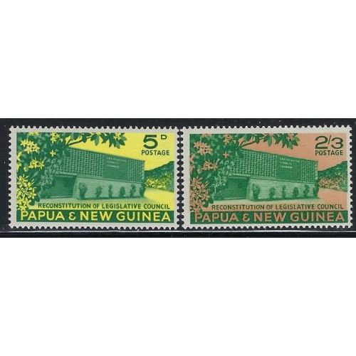 Papua New Guinea 148-49 MNH 1961 set (an5915)