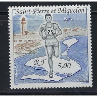 St Pierre and Miquelon 549 MNH 1990 Runner (an5563)