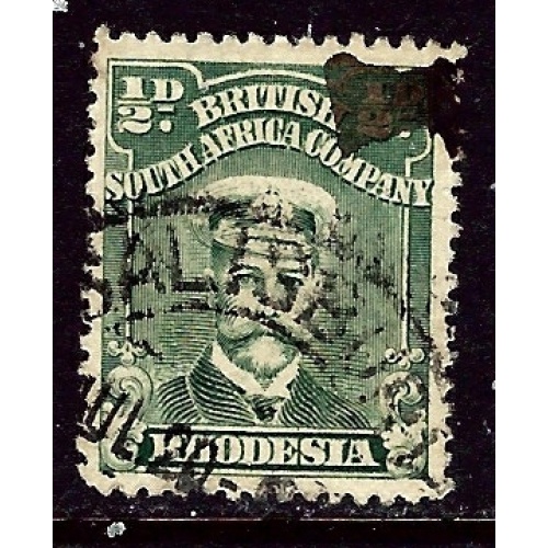 Rhodesia 119 Used 1917 issue  rounded corner    (ap6076)