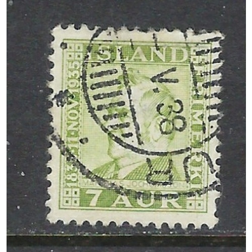 Iceland 197 Used 1935 issue (ap7145)