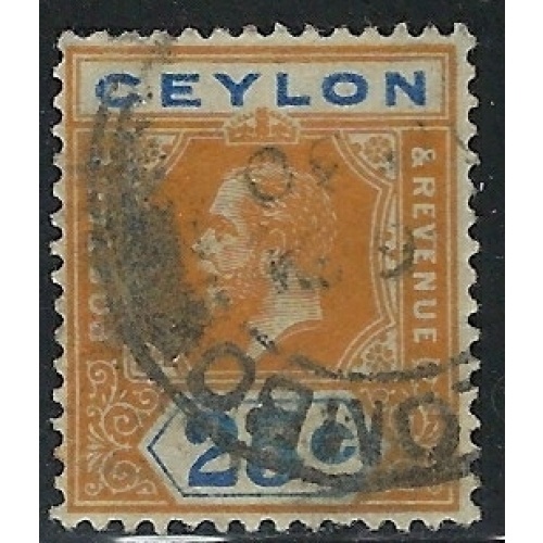 Ceylon 207 Used 1912 issue (fe9254)