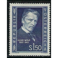Austria 587 MH 1953 Hugo Wolf (ha1233)