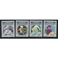 Fiji 531-34 MNH 1985 Queen Mother Birthday (fe2098)