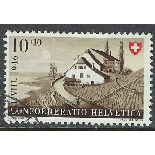 Switzerland B155 Used 1946 issue (ap7729)