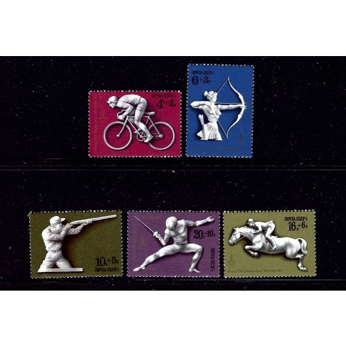 Russia B67-71 MNH 1977 Olympics       (P73)