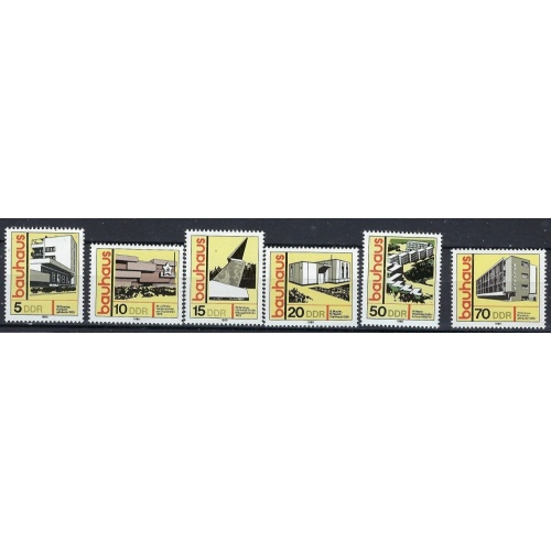 Germany DDR MNH 1980 Architecture (mm1291)