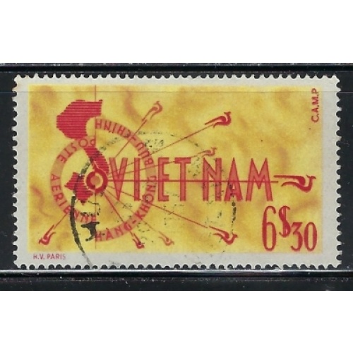 South Vietnam C4 Used 1953 issue (an5161)
