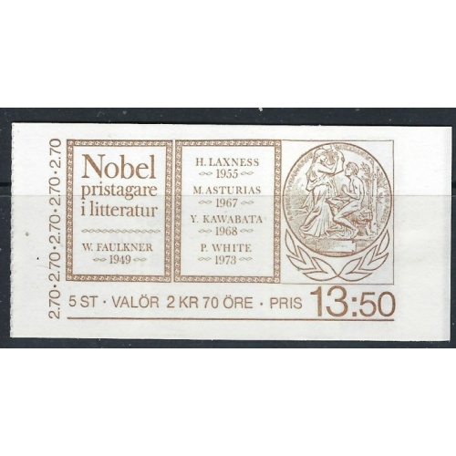 Sweden 1566a MNH 1985 complete Booklet (ak3269)