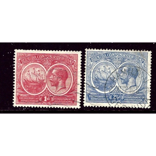 Bermuda 67-68 Used 1920-21 issues    (ap3690)