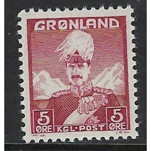 Greenland #2 MNH 1938 issue (fe3145)