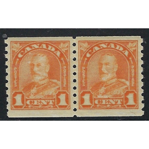 Canada 178 MNH 1930 Coil Pair; some gum glazing (an1600)