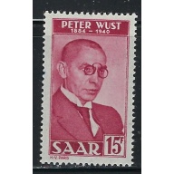 Saar 221 MH 1950 issue (fe5033)