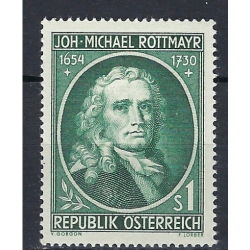 Austria 594 MH 1954 issue (an8575)
