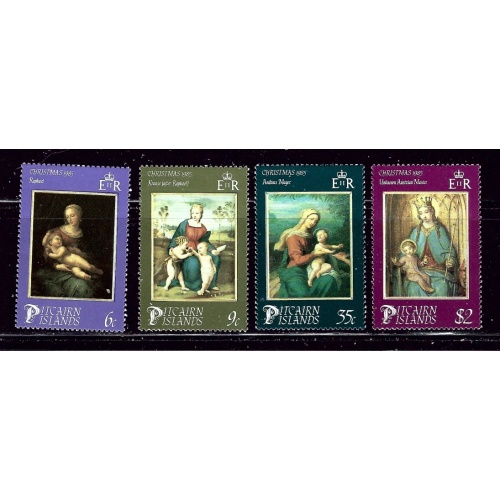 Pitcairn Is 262-65 MNH 1985 Christmas (ap2741)