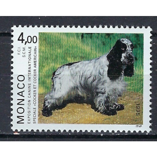 Monaco 1940 MNH 1995 Dogs (ak2871)