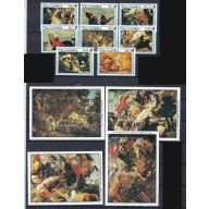 Gambia 1046-57 MNH 1990 Rubens Paintings (ak1670)