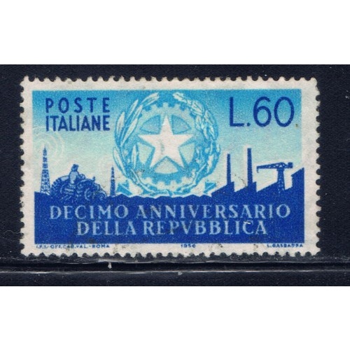 Italy 712 Used 1956 issue