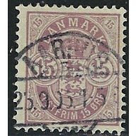 Denmark 54 Used 1906 issue (fe9318)