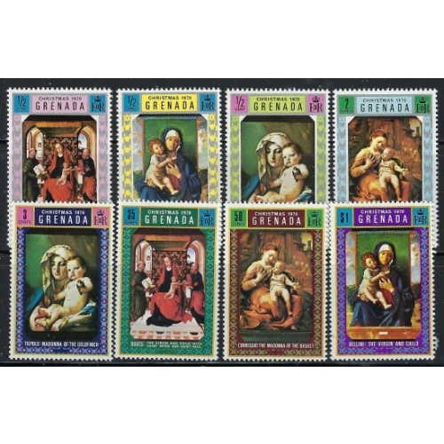 Grenada 387-94 1970 Christmas (an1804)