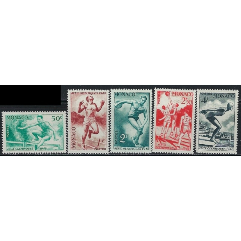 Monaco 204-08 MH 1948 Sports (an4927)