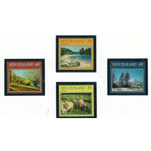 New Zealand 748-51 MNH 1982 Scenes (an1662)