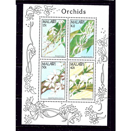 Malawi 581a MNH 1990 Orchids