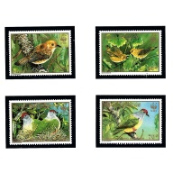 Cook Is 1016-19 MNH 1989 Birds          (KA)