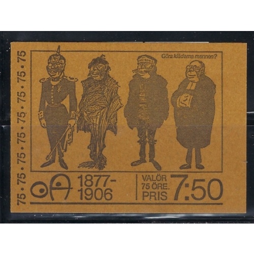 Sweden 1201a Bklt MNH 1977 (an8841)