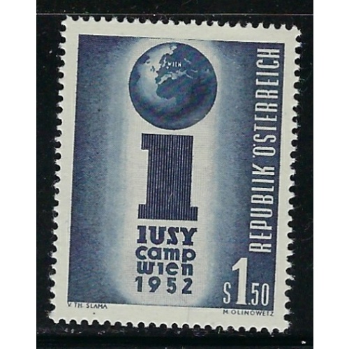 Austria 581 MH 1952 issue (fe2533)