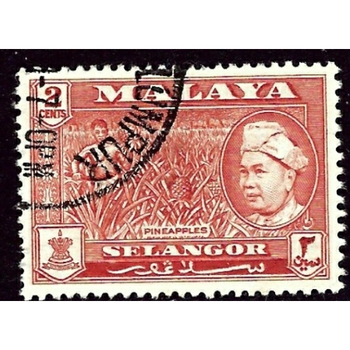Malaya-Selangor 103 Used 1957 issue    (ap3338)