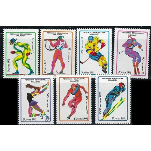 Malagasy 1038-43 MNH 1991 Part set (an2685)