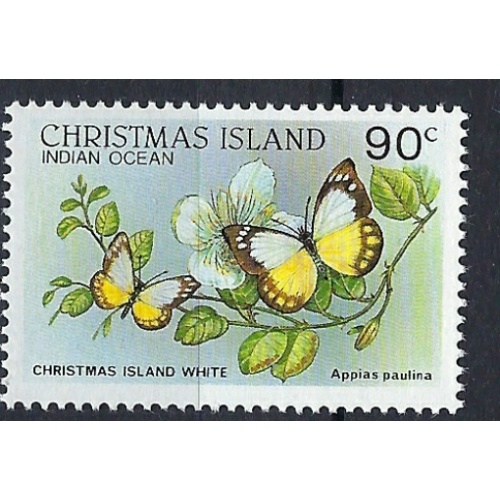 Christmas Is 208 MNH 1988 Butterflies (mm1534)