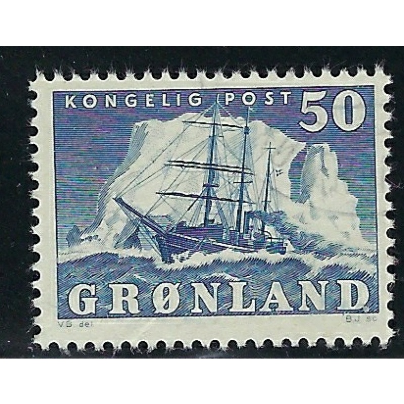 Greenland 35 Used 1950 Polar Ship (an2526)