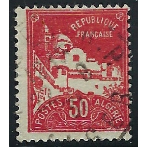 Algeria 50 Used 1926 issue (fe4496)