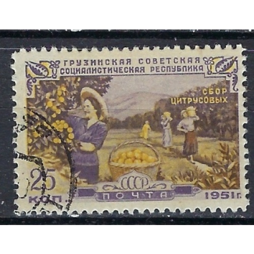 Russia 1587 CTO 1951 issue (ak1877)