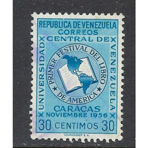 Venezuela 681 Used 1955 issue (ap7683)