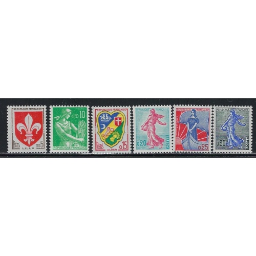 France 938-73A MNH 1960-61 set (an7195)