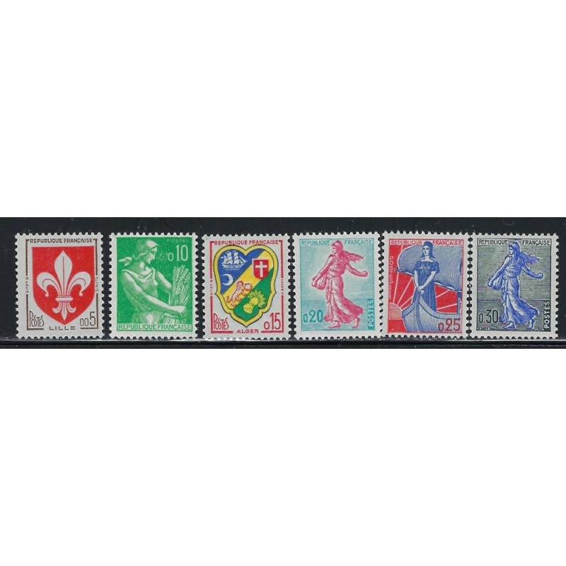 France 938-73A MNH 1960-61 set (an7195)