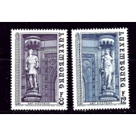 Luxemburg 646-47 Hinged 1980 set