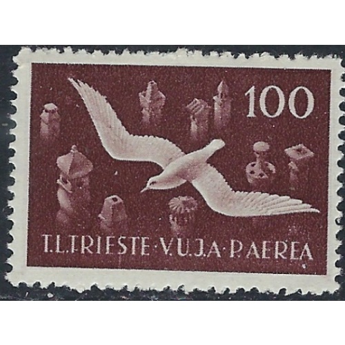 Yugoslavia Trieste C9 MH 1949 Overprint (ak4948)