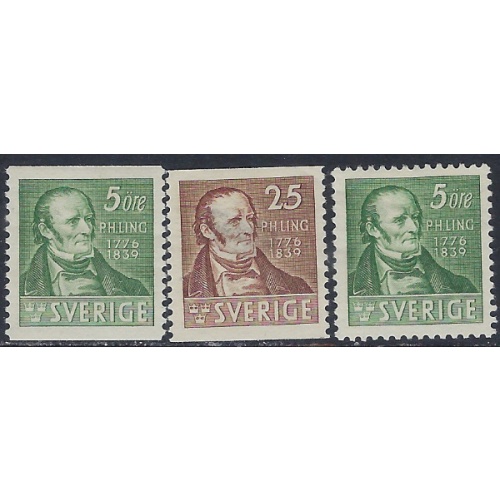 Sweden 290-92 MH 1939 set (ak5923)
