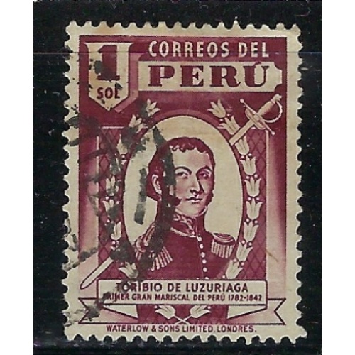 Peru 381 Used 1938 issue (ak4703)