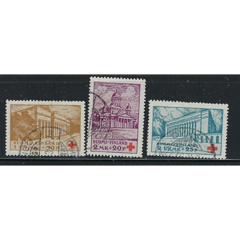 Finland B9-11 Used 1932 set (fe3530)
