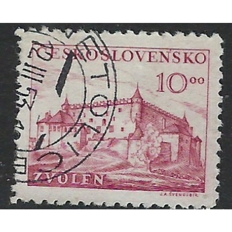 Czechoslovakia 393 Used 1949 issue (fe3113)