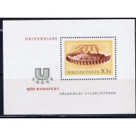 Hungary 1704 MNH 1965 Stadium S/S