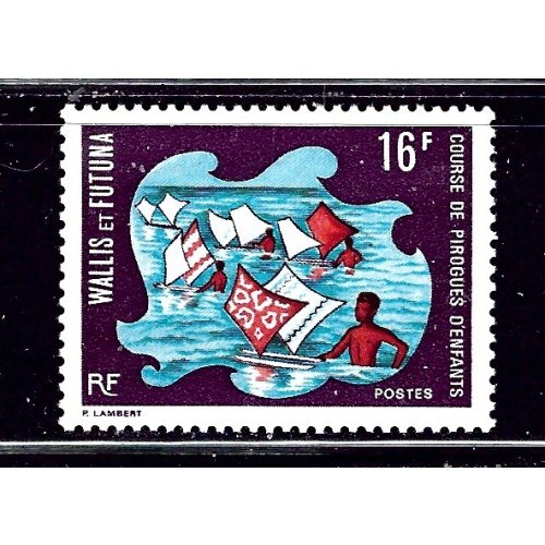 Wallis and Futuna 180 MH 1972 issue